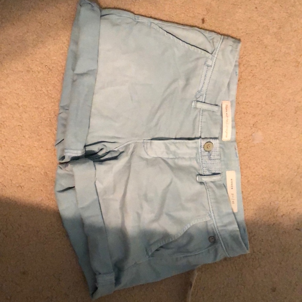 Blue shorts